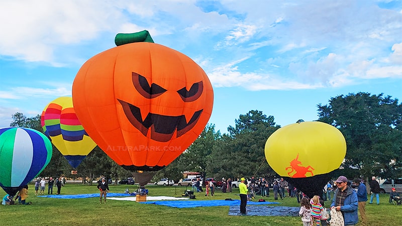 Mini Balloon Fiesta at Altura Park